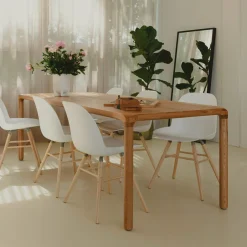 Clearance Zuiver Eettafel Storm Essenhout, kleur Naturel