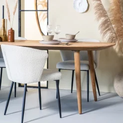 Best Eleonora Eettafel Tabassum Teak Hout