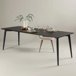 Nohr Eettafel Tabia MDF 230 x 85cm, kleur Zwart