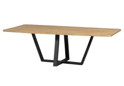 Outlet WOOOD Eettafel Tablo Eikenhout, 240 x 100cm, kleur Naturel