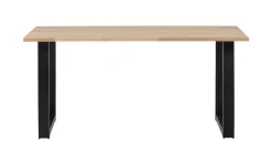 New WOOOD Eettafel Tablo met U-poot Onbehandeld