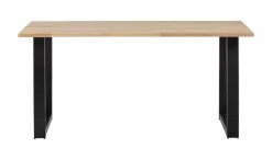 New WOOOD Eettafel Tablo met U-poot Onbehandeld