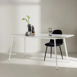 Online Nohr Eettafel Tenequa MDF, 180 x 90cm Wit