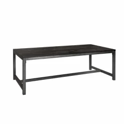 Tower Living Eettafel Ziano Visgraat, kleur zwart