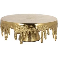 Clearance Richmond Interiors Etagère Carmona 25cm, kleur Goud