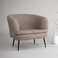 Best Nohr Fauteuil Aarti Teddy, kleur Beige