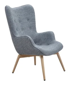 Clearance Artistiq Living Fauteuil Anderson Houten poot Grijs
