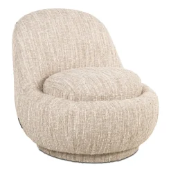 Online Richmond Interiors Fauteuil Arlanda Geweven stof, kleur Beige