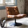 Hot Dutchbone Fauteuil Bar PU, kleur Vintage Bruin