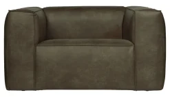 Hot WOOOD Fauteuil Bean Recycle Leer