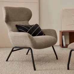 Clearance Kave Home Fauteuil Belina Chenille