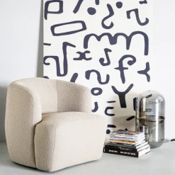 Sale Eleonora Fauteuil Charlotte Bouclé