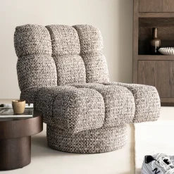 Eleonora Fauteuil Fenna Geweven stof