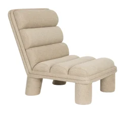 Clearance Dutchbone Fauteuil Fern Bouclé Beige