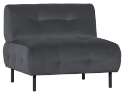WOOOD Fauteuil Lloyd Velvet