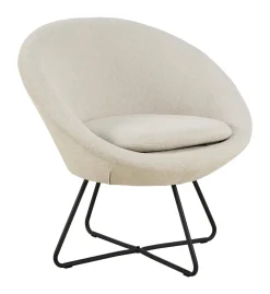Discount Bendt Fauteuil Lærke Geweven, kleur Beige
