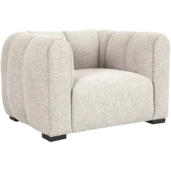 Best Richmond Interiors Fauteuil Novaro Geweven stof, kleur Naturel