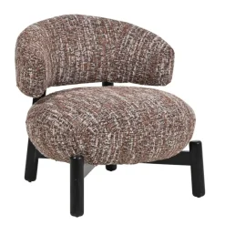 New Richmond Interiors Fauteuil Ornella Geweven stof, kleur Hazel