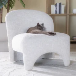 Best Eleonora Fauteuil Owen Grove Bouclé