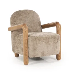 Online By-Boo Fauteuil Retrova Bouclé en hout