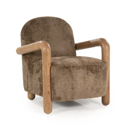 Online By-Boo Fauteuil Retrova Bouclé en hout