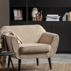 Online WOOOD Fauteuil Rocco Teddy Sand