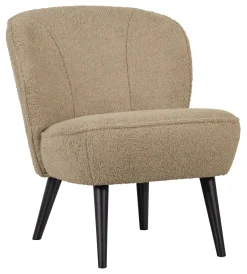 Hot WOOOD Fauteuil Sara Teddy Sand