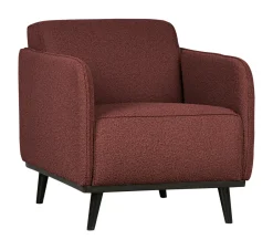 Hot WOOOD Fauteuil Statement Bouclé