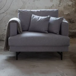 New Nohr Fauteuil Tamora kleur Grijs