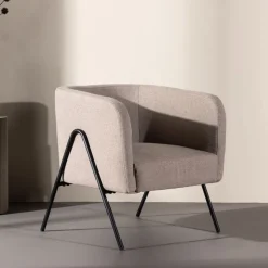 Discount Nohr Fauteuil Thersa kleur Beige