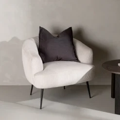 Outlet Nohr Fauteuil Thornton Rib, kleur Beige