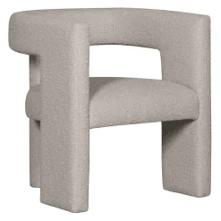 New WOOOD Fauteuil Tiwa Bouclé