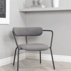 Hot Nohr Fauteuil Traver Rib, kleur Grijs