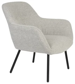 Clearance ZILT Fauteuil Tristan Bouclé, kleur Beige