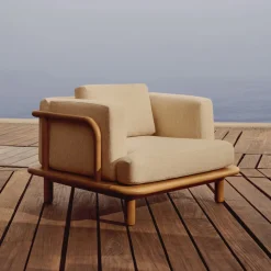 Discount Kave Home Fauteuil Turqueta hout Teak