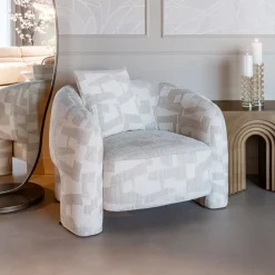 Online Richmond Interiors Fauteuil Tuscany Graffic stof