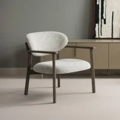 New WOOOD Fauteuil Udar Geweven melange stof