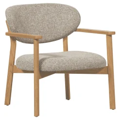 New WOOOD Fauteuil Udar Geweven melange stof