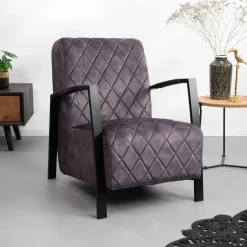Best Tower Living Fauteuil Villa Velvet