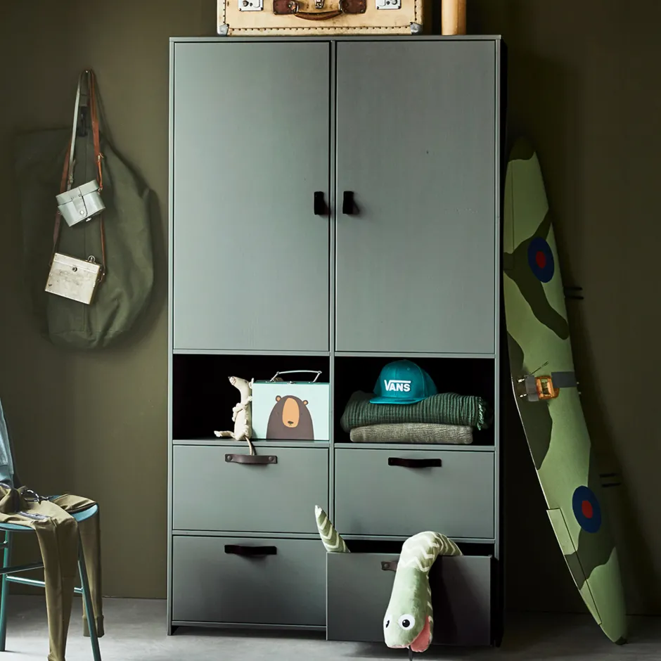 vtwonen Garderobekast Stage 185 x 103cm Groen