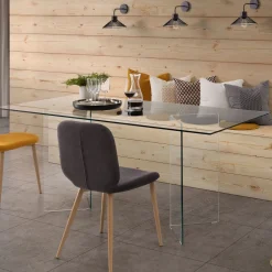 Best Kave Home Glazen Eettafel Burano