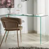 New Kave Home Glazen Sidetable Burano, 125 x 40 cm