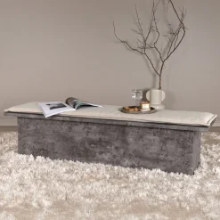 Clearance Nohr Halbank Joany Met kussen, 160cm Grijs