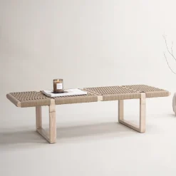 Online Nohr Halbank Kyson Whitewash 140cm Naturel