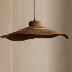 Hot Kave Home Hanglamp Albenya Zeegras, 90cm Naturel