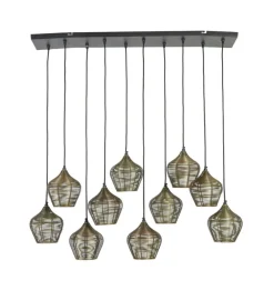 New Light & Living Hanglamp Alvaro 10-Lamps