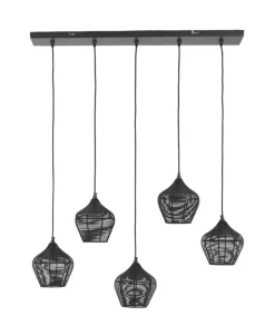 Online Light & Living Hanglamp Alvaro 5-Lamps