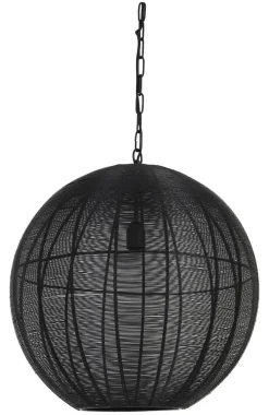 Discount Light & Living Hanglamp Amarah kleur Mat Zwart