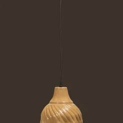 New WOOOD Hanglamp Arleso Metaal, kleur Honinggeel