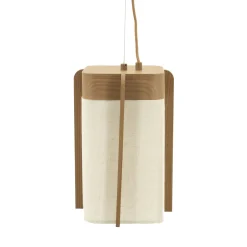 Discount By-Boo Hanglamp Aterlier Linnen en houtlook